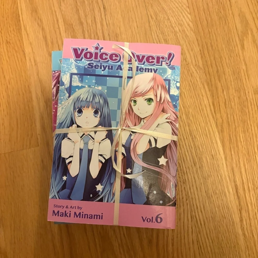 Manga Voice Over! Seiyu Academy Vol.6 7 8 9 Bundle Lot Book Anime
